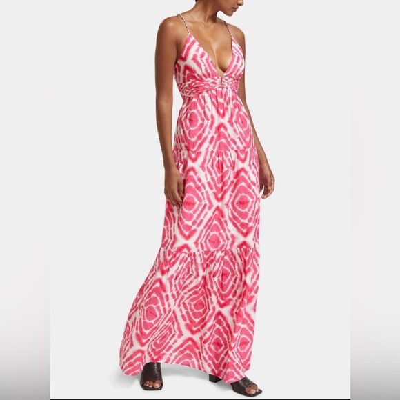 Scotch & Soda Dresses & Skirts - Scotch & Soda Halter Tie V-Neck Maxi Dress. Size 34 regular = 4 US